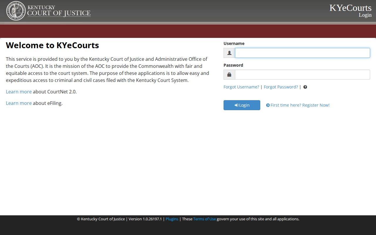 Trimble County arrest case and court record search